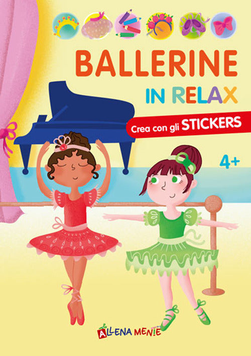 Cover of Ballerine in relax. Con adesivi
