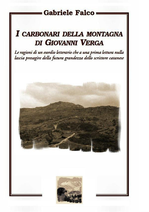 Cover of carbonari della montagna» di Giovanni Verga
