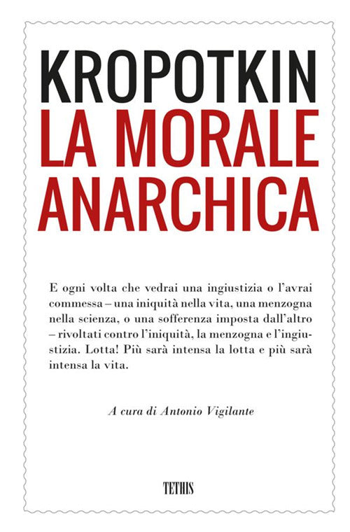 Cover of morale anarchica