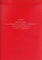 Cover of Placuit Deo. Aux Évêques de l’Église catholique sur certains aspects du salut chrétien