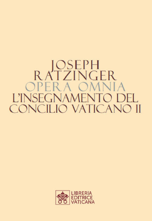 Cover of Opera omnia di Joseph Ratzinger