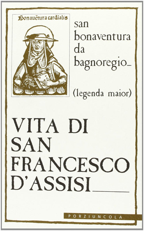 Cover of Vita di san Francesco d'Assisi. Legenda major