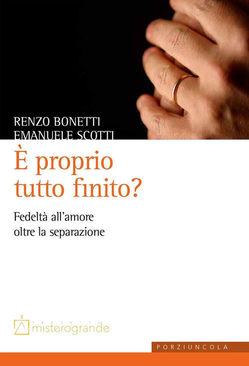 Cover of È proprio tutto finito? Fedeltà all'amore oltre la separazione