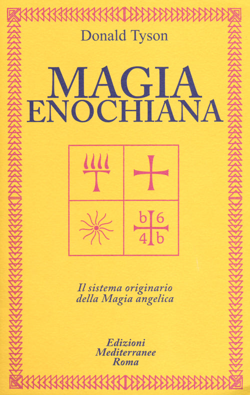 Cover of Magia enochiana. Il sistema originario della magia angelica