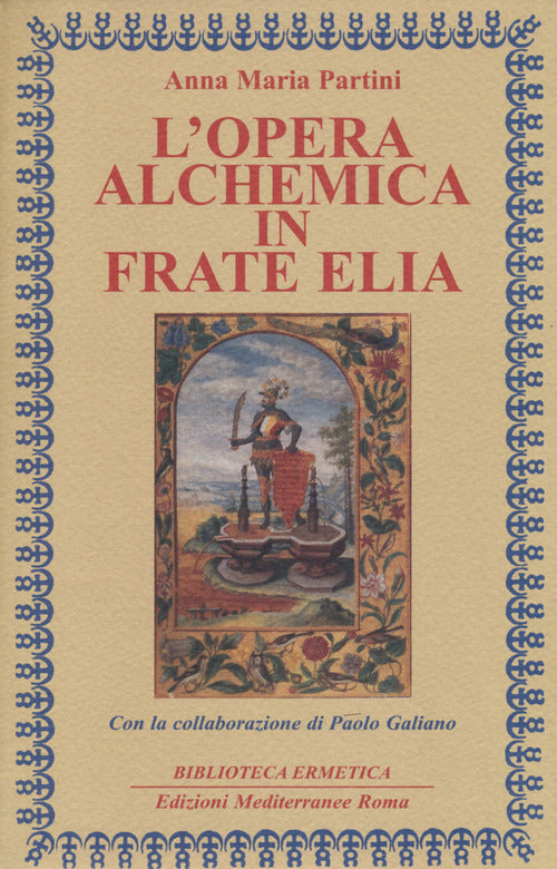 Cover of opera alchemica in frate Elia