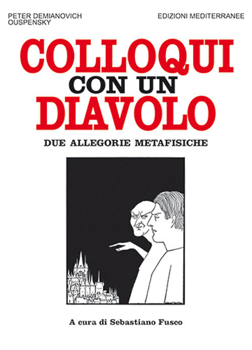 Cover of Colloqui con un diavolo. Due allegorie metafisiche