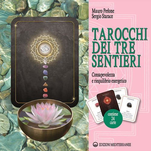Cover of Tarocchi dei tre sentieri. Consapevolezza e riequilibrio energetico