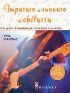 Cover of Imparare a suonare la chitarra. Una guida accessibile per cominciare a suonare