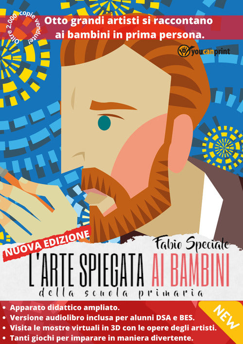Cover of arte spiegata ai bambini della scuola primaria