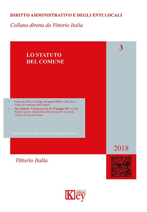 Cover of statuto del Comune. Casi pratici e soluzioni giurisprudenziali