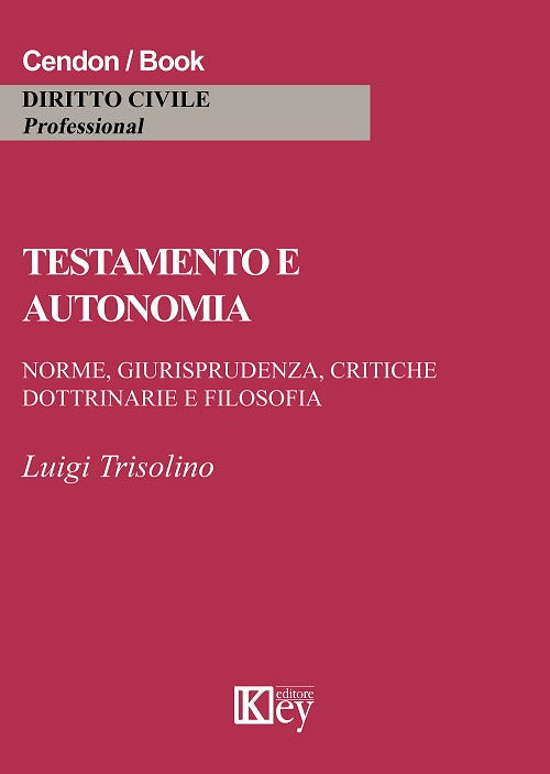 Cover of Testamento e autonomia