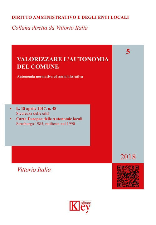 Cover of Valorizzare l'autonomia del Comune