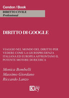 Cover of Diritto di Google. Viaggio nel mondo del diritto per vedere come la giurisprudenza italiana ed europea affrontano il potente motore di ricerca