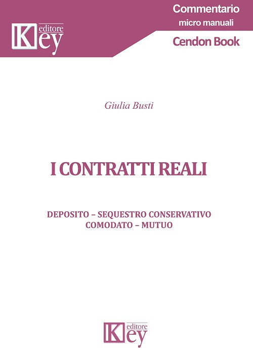 Cover of contratti reali