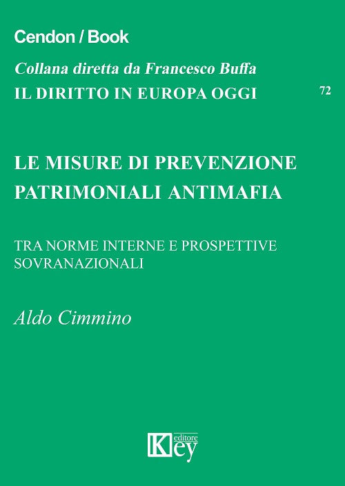 Cover of misure di prevenzione patrimoniali antimafia