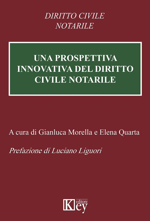 Cover of prospettiva innovativa del diritto civile notarile