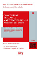 Cover of Concessioni demaniali marittime e lacuali. Problemi e casi pratici