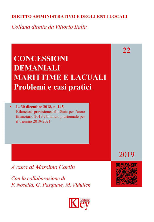 Cover of Concessioni demaniali marittime e lacuali. Problemi e casi pratici
