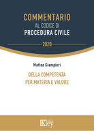 Cover of Della competenza per materia e valore