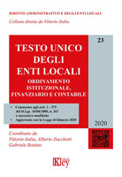 Cover of Testo unico degli enti locali. Ordinamento istituzionale, finanziario e contabile