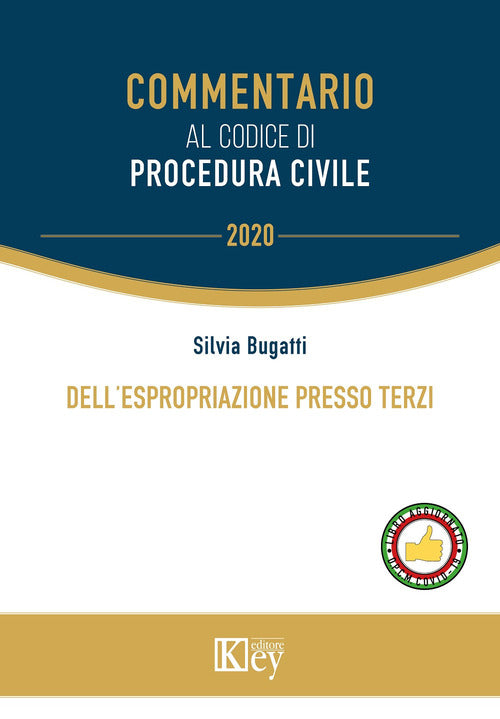 Cover of Dell'espropriazione presso terzi