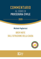 Cover of Brevi note sull'istruzione della causa