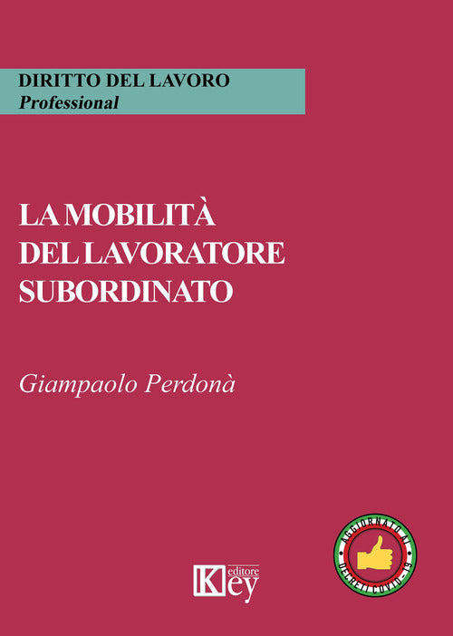 Cover of mobilità del lavoratore subordinato