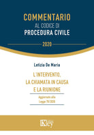 Cover of intervento, la chiamata in causa e la riunione