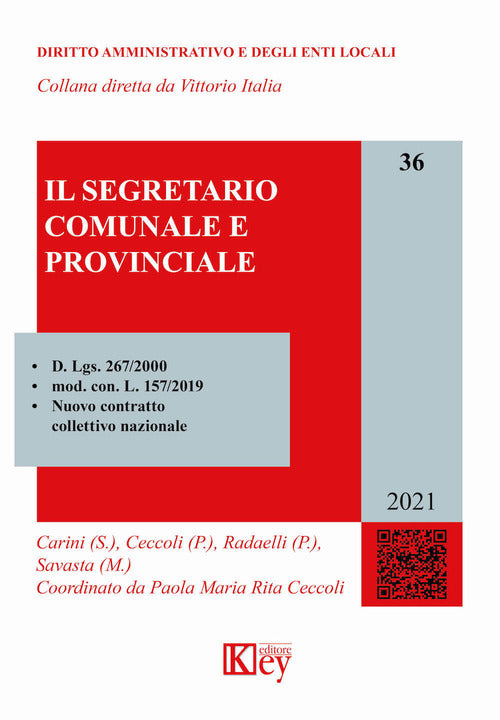 Cover of segretario comunale e provinciale