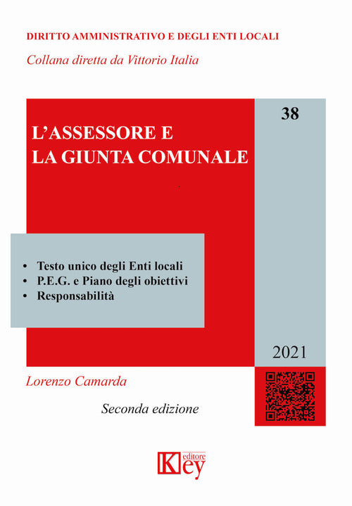 Cover of assessore e la giunta comunale