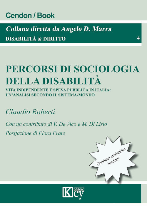 Cover of Percorsi di sociologia della disabilità. Vita indipendente e spesa pubblica in Italia: un'analisi secondo il sistema-mondo