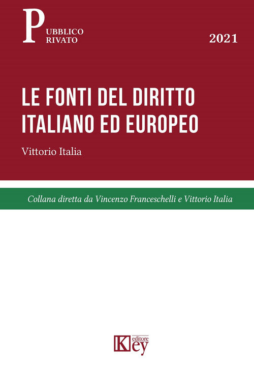 Cover of fonti del diritto italiano ed europeo