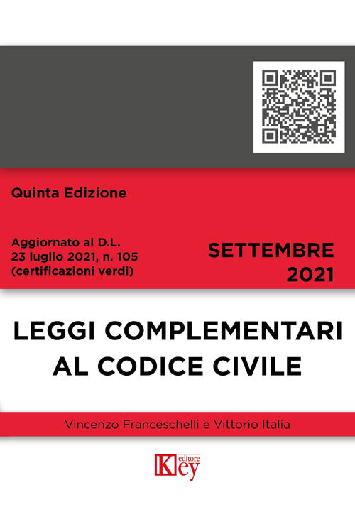 Cover of Leggi complementari al codice civile