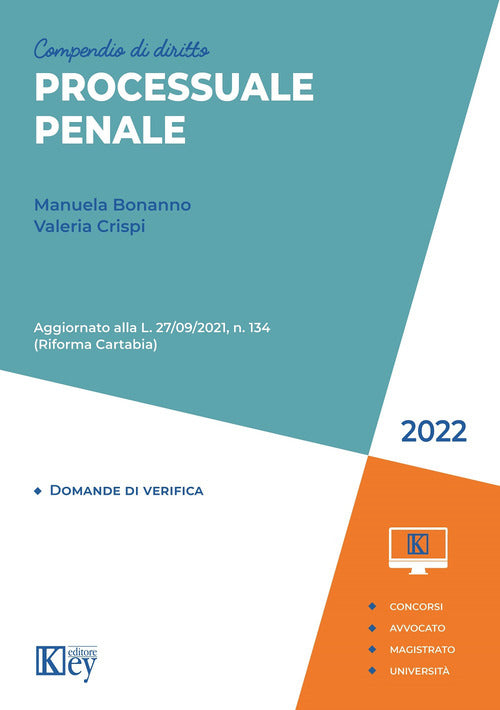 Cover of Compendio di diritto processuale penale