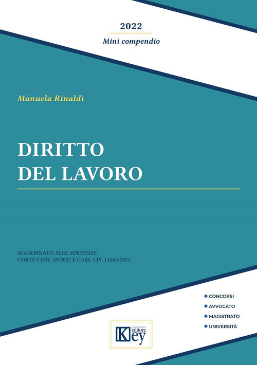 Cover of Diritto del lavoro