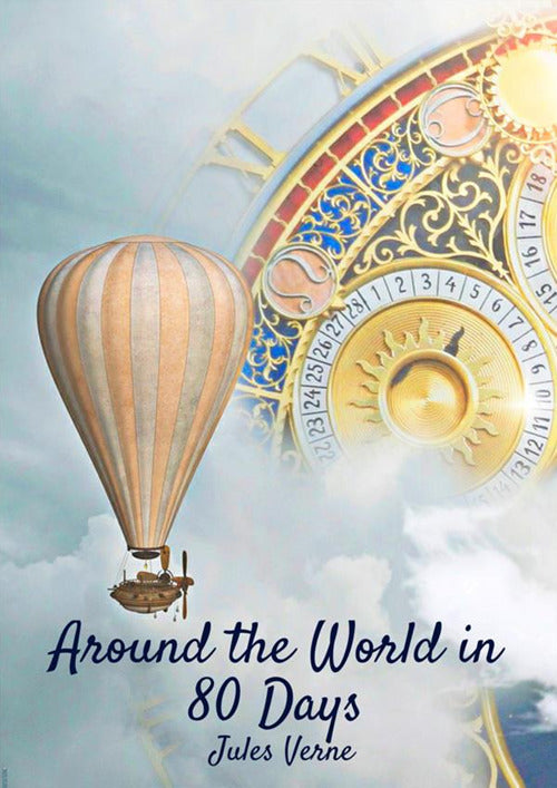 Cover of Around the world in eighty days