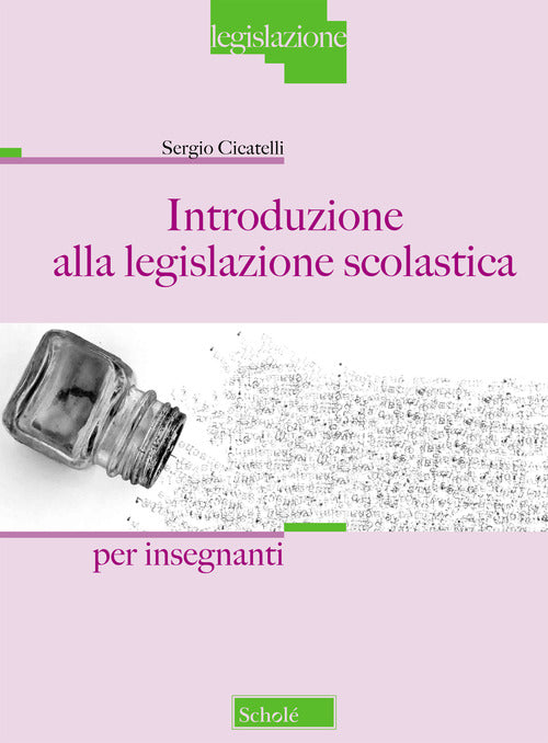 Cover of Introduzione alla legislazione scolastica. Per Insegnanti