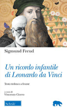 Cover of ricordo infantile di Leonardo da Vinci. Testo tedesco a fronte