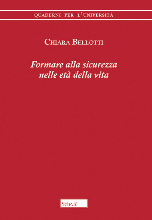 Cover of Formare alla sicurezza nelle età della vita