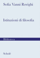 Cover of Istituzioni di filosofia