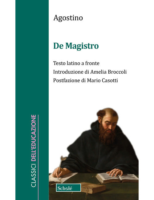 Cover of De magistro. Testo latino a fronte