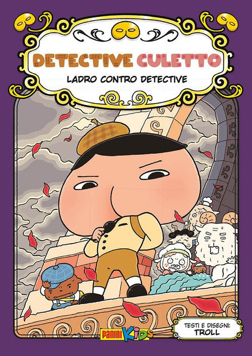 Cover of Ladro contro detective. Detective Culetto