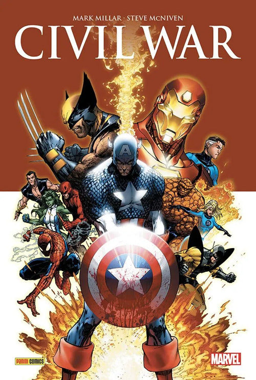 Cover of Civil war. Marvel giant-size edition