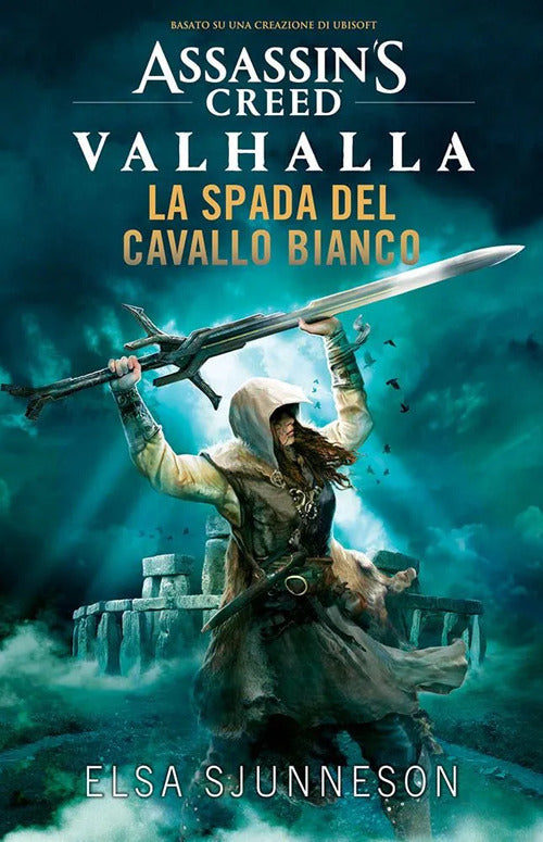 Cover of spada del cavallo bianco. Assassin's creed: Valhalla