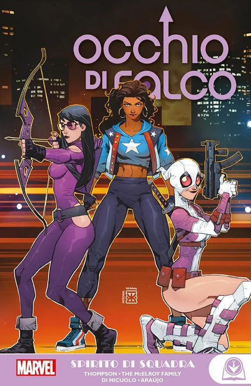 Cover of Spirito di squadra. Kate Bishop. Occhio di Falco