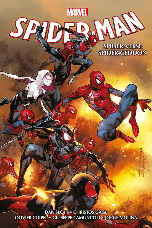 Cover of Spider-Verse/Spider-Geddon. Spider-Man