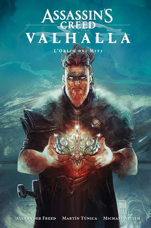 Cover of oblio dei miti. Assassin's creed: Valhalla