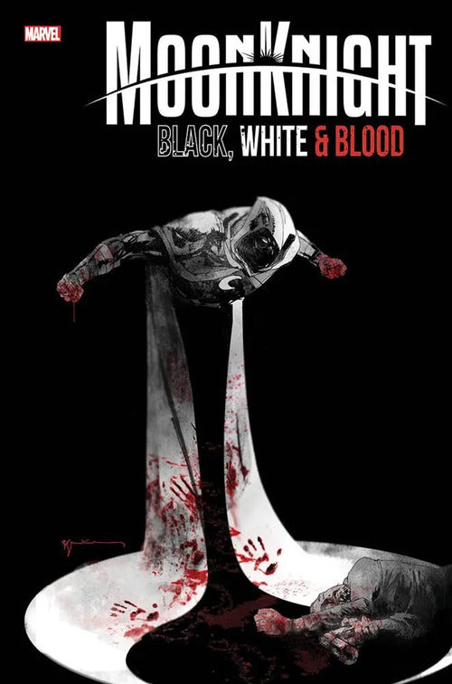 Cover of Black, white & blood. Moon Knight