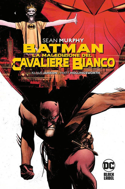 Cover of maledizione del Cavaliere Bianco. Batman