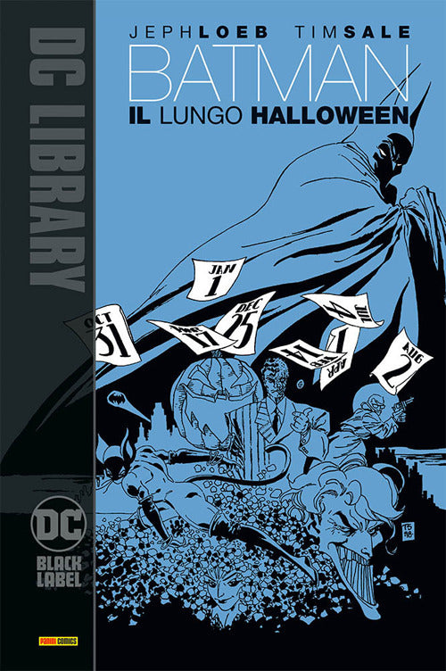 Cover of lungo Halloween. Batman